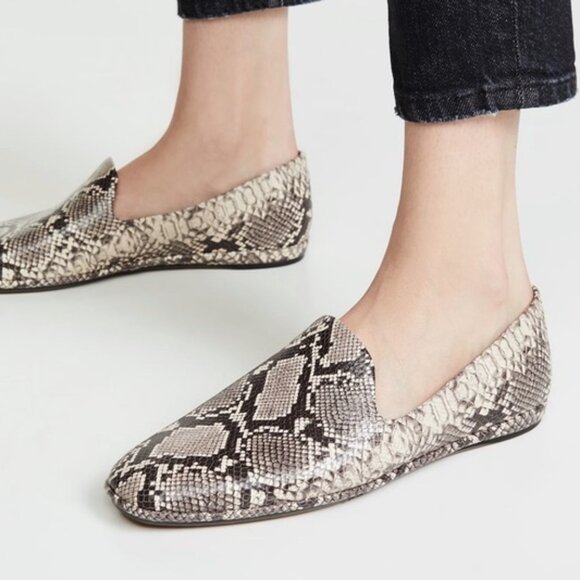 Vince Paz Loafers in Snakeskin - Picture 1 of 5